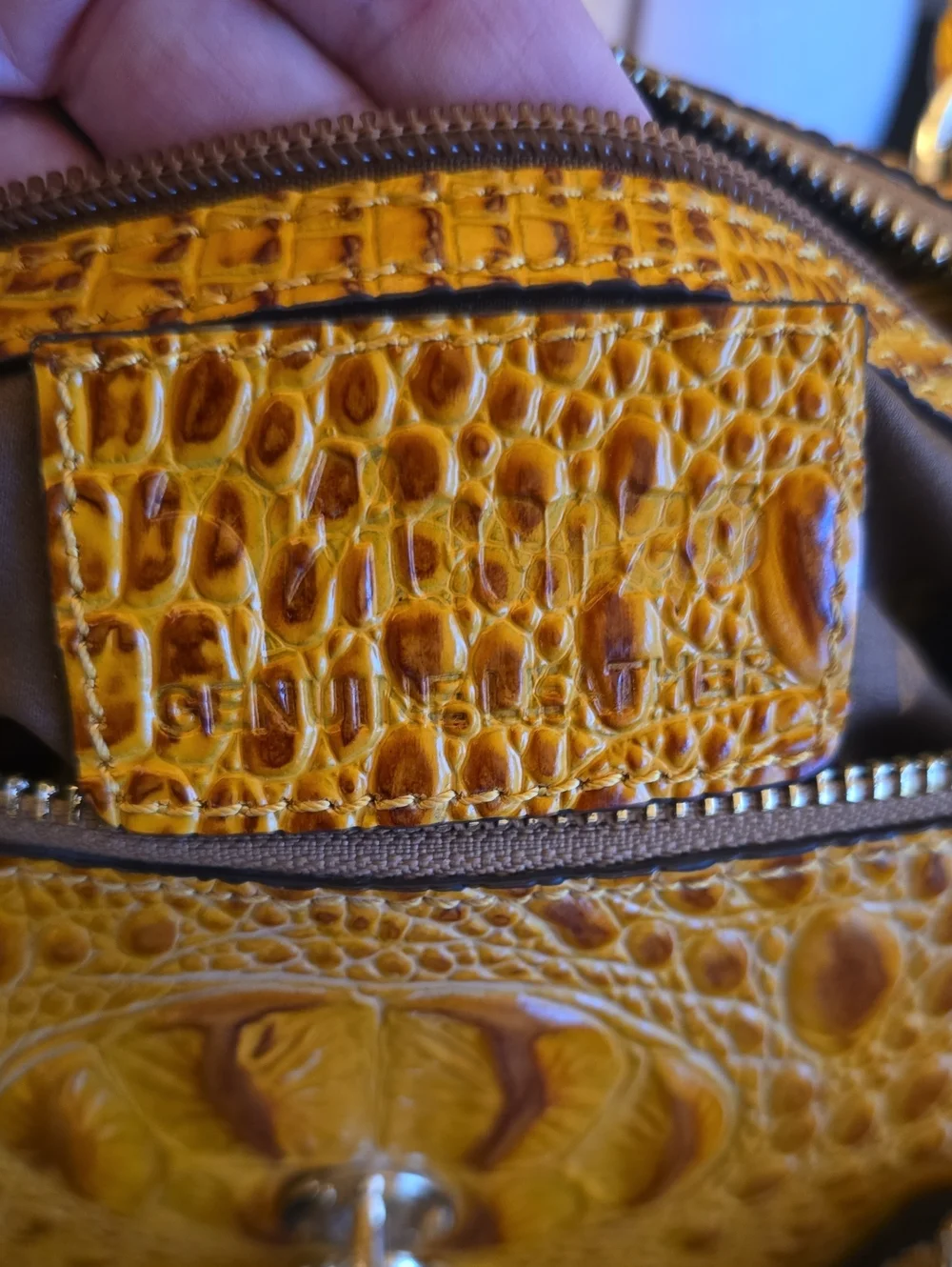 Vicenzo Leather Dome Satchel